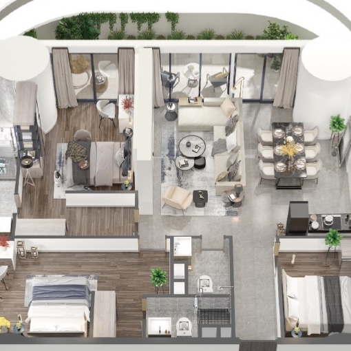 ル・コンデ・Bkk1_ルーム4